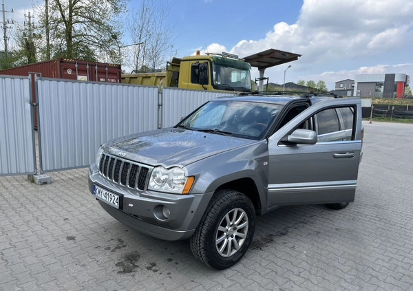 Jeep Grand Cherokee cena 34500 przebieg: 282000, rok produkcji 2007 z Myślenice małe 172